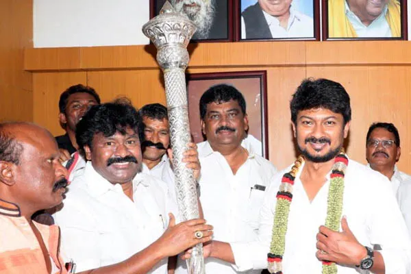 Scepter for udhayanidhi stalin